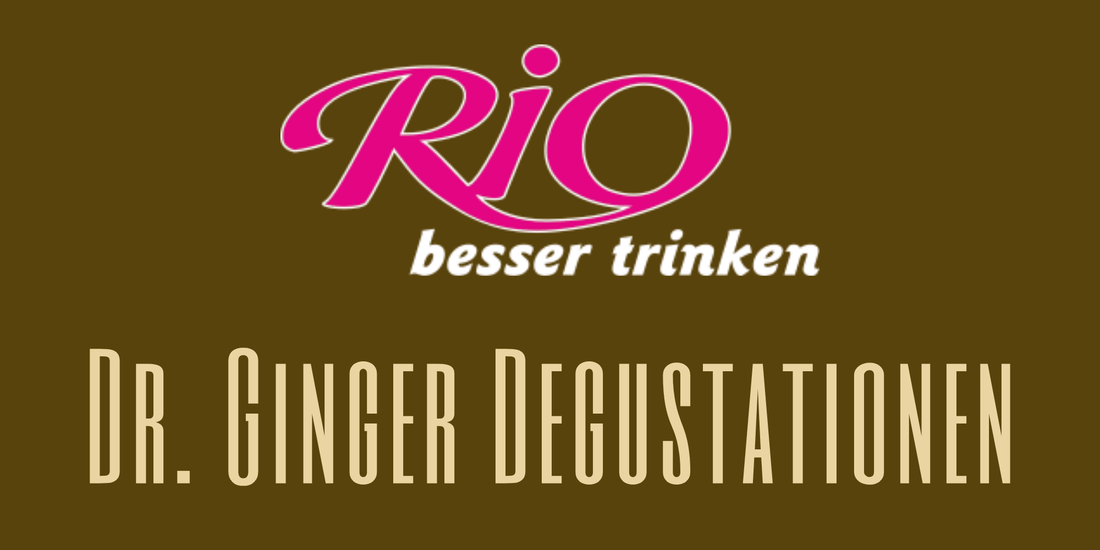 Dr. Ginger Degustationen in den Rio Getränkemärkten - Dr. Ginger